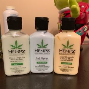 Hempz Body Lotion Trio